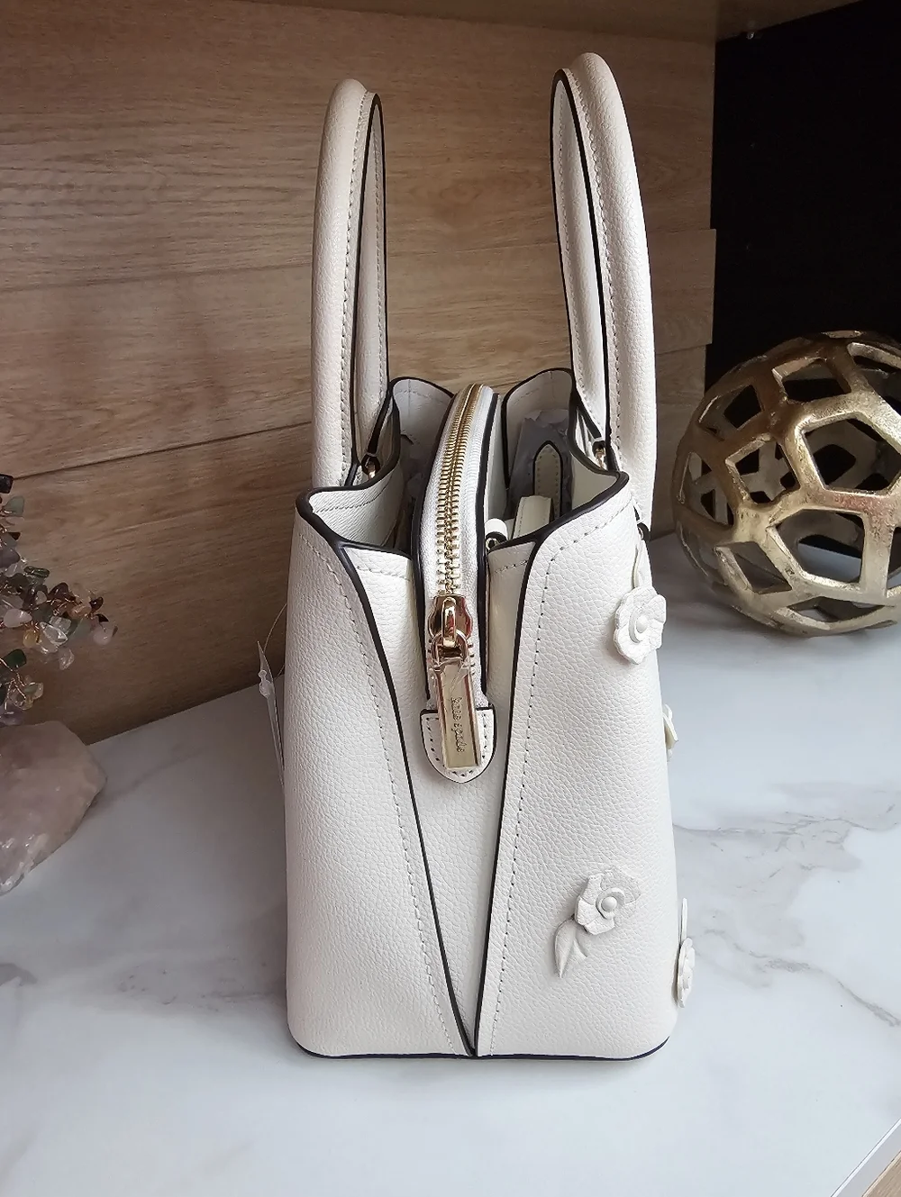 Kate Spade Thompson Street Floral Small Satchel Bag.